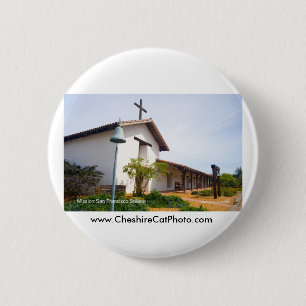 Mission San Francisco de Solano CA Products Ronde Button 5,7 Cm