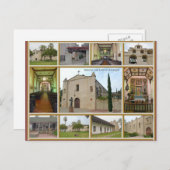 Mission San Gabriel Briefkaart (Voorkant / Achterkant)