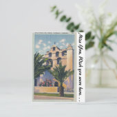 Mission San Gabriel, Californië Briefkaart (Staand voorkant)