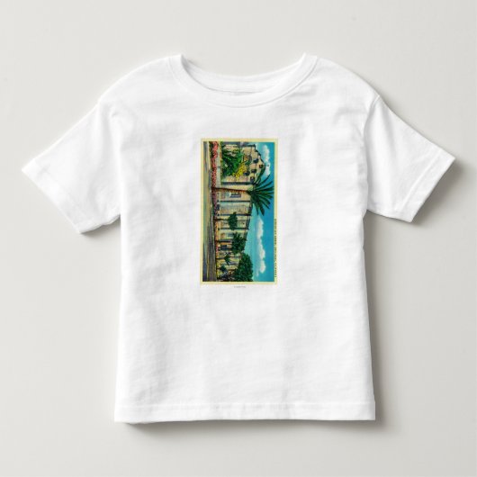 Mission San Gabriel San Garbriel, CA Kinder Shirts (Voorkant)