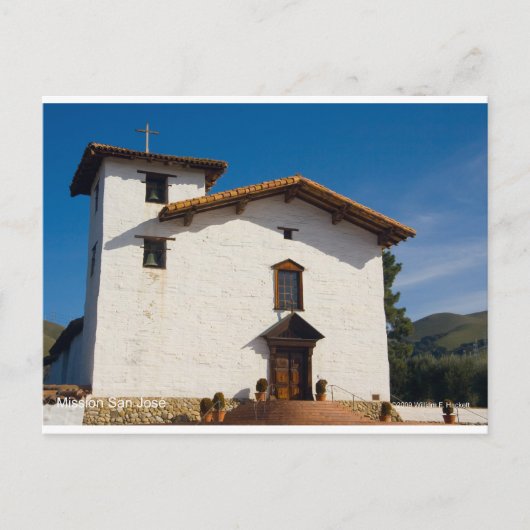 Mission San José California Producten Briefkaart (Voorkant)