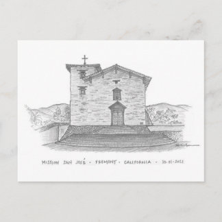 Mission San José, Fremont, Californië, Verenigde S Briefkaart