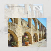 Mission San Jose kloosters, San Antonio, TX Briefkaart (Voorkant / Achterkant)