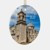 Mission San Jose, San Antonio Keramisch Ornament (Rechts)