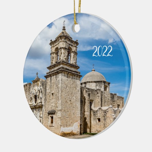 Mission San Jose, San Antonio Keramisch Ornament (Links)