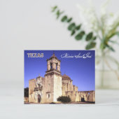 Mission San José, San Antonio, Texas Briefkaart (Staand voorkant)