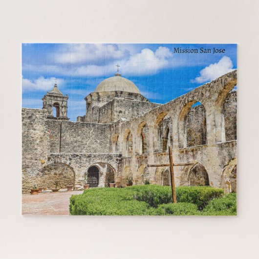 Mission San Jose, San Antonio, Texas Legpuzzel (Horizontaal)