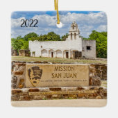 Mission San Juan 2, Keramisch Ornament (Voorkant)
