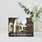 Mission San Juan Capistrano Briefkaart (Staand voorkant)
