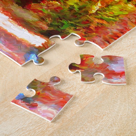 Mission San Juan Capistrano California Abstract Legpuzzel (Zijkant)
