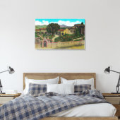 Mission San Juan Capistrano Canvas Afdruk (Insitu (Slaapkamer))