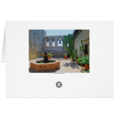 Mission San Juan Capistrano Courtyard Archway (Achterkant Horizontaal)