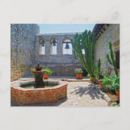 Mission San Juan Capistrano Courtyard Briefkaart