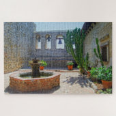Mission San Juan Capistrano Courtyard Legpuzzel (Horizontaal)