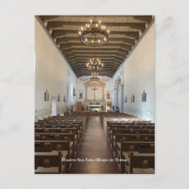 Mission San Luis Obispo de Tolosa, Color Briefkaart