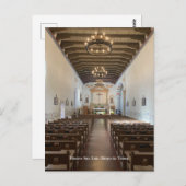 Mission San Luis Obispo de Tolosa, Color Briefkaart (Voorkant / Achterkant)