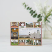 Mission San Luis Rey Briefkaart (Staand voorkant)