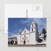 Mission San Luis Rey de Francia Briefkaart (Voorkant / Achterkant)