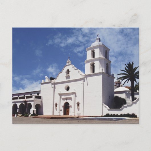 Mission San Luis Rey de Francia Briefkaart (Voorkant)