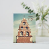 Mission San Miguel Arcangel Briefkaart (Staand voorkant)