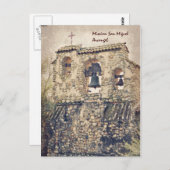 Mission San Miguel Arcangel Briefkaart (Voorkant / Achterkant)