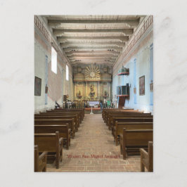 Mission San Miguel Arcángel, kleur Briefkaart