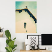 Mission San Miguel Arcangel Poster (Thuiskantoor)