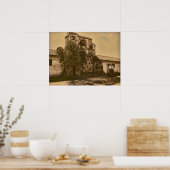Mission San Miguel California Poster (Keuken)