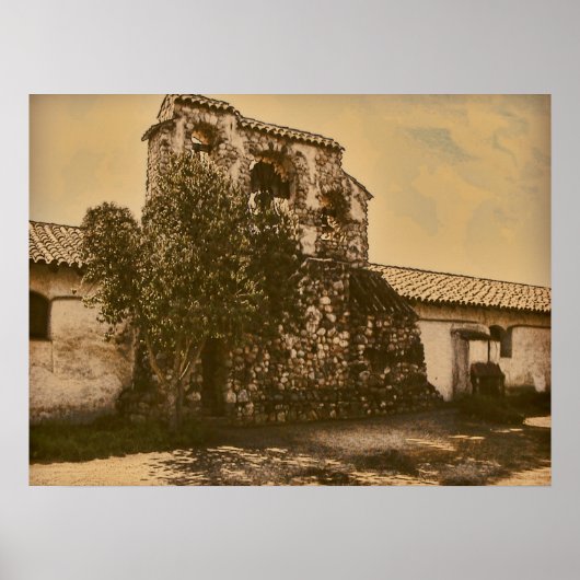 Mission San Miguel California Poster (Voorkant)