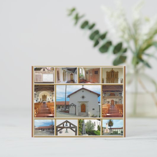 Mission San Rafael Briefkaart (Staand voorkant)