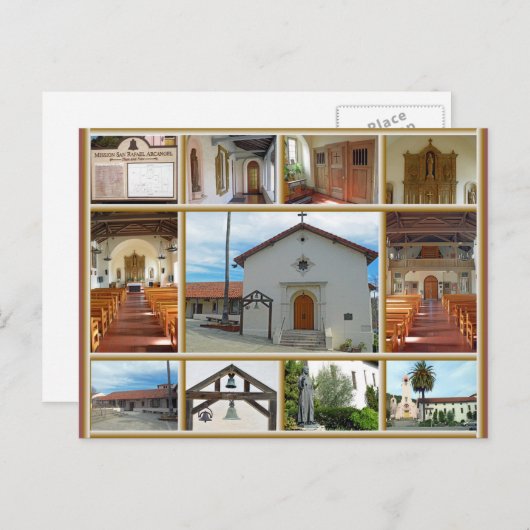 Mission San Rafael Briefkaart (Voorkant / Achterkant)