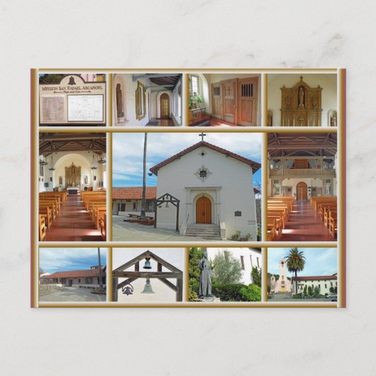Mission San Rafael Briefkaart (Voorkant)
