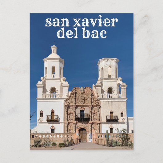 Mission San Xavier del Bac Briefkaart (Voorkant)