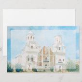 Mission San Xavier del Bac Briefpapier (Voorkant / Achterkant)