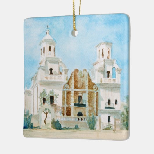 Mission San Xavier del Bac Keramisch Ornament (Links)