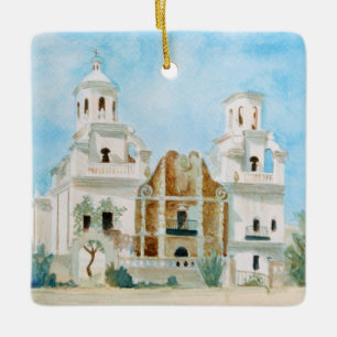 Mission San Xavier del Bac Keramisch Ornament