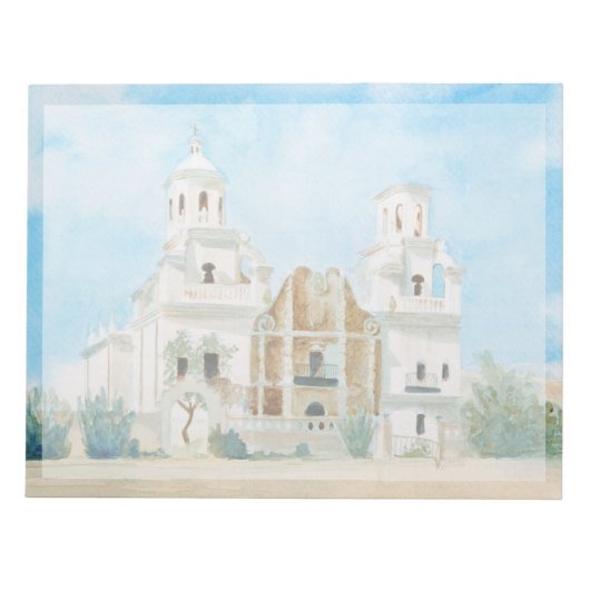 Mission San Xavier del Bac Notitieblok (Voorkant)