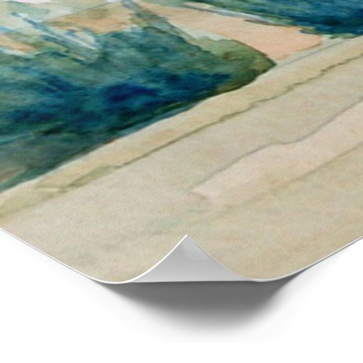 Mission San Xavier del Bac Poster (Hoek)