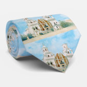 Mission San Xavier del Bac Stropdas (Opgerold)