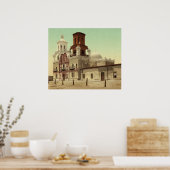 Mission San Xavier del Bac, Tucson, Arizona 1902 Poster (Keuken)