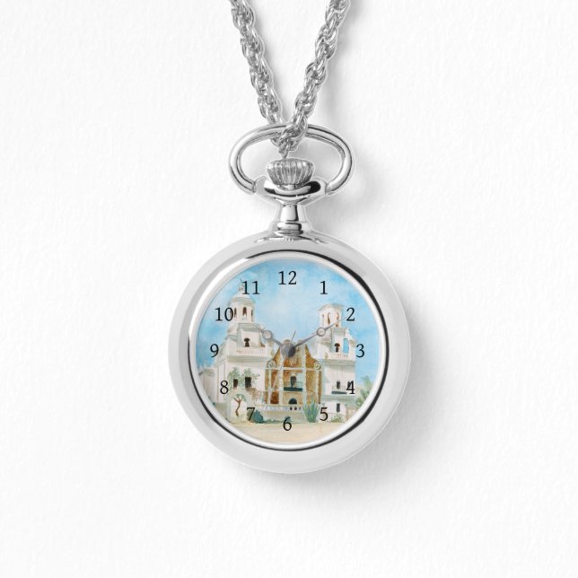 Mission San Xavier del Bac Wrist Watch Horloge (Voorkant)