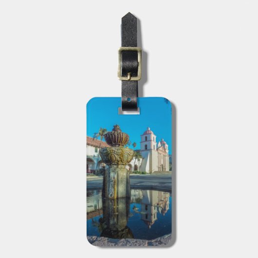 Mission Santa Barbara Bagagelabel (Voorkant verticaal)