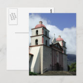 Mission Santa Barbara Briefkaart (Voorkant / Achterkant)