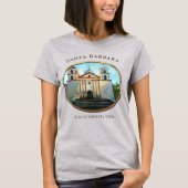 Mission Santa Barbara, CA T-Shirt (Voorkant)