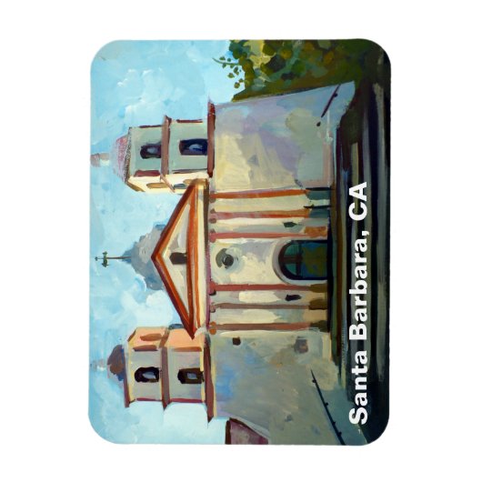 Mission Santa Barbara, CA, VS Magneet (Verticaal)