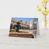 Mission Santa Barbara California Producten Kaart (Gele Bloem)