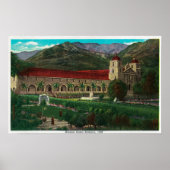 Mission Santa Barbara Poster (Voorkant)