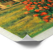 Mission Santa Barbara Uitzicht Poster (Hoek)