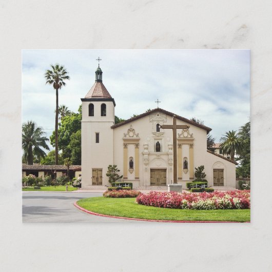Mission Santa Clara de Asis Briefkaart (Voorkant)