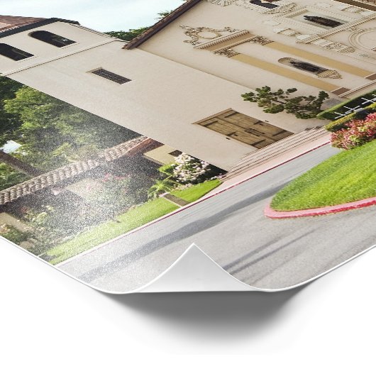 Mission Santa Clara de Asis Foto Afdruk (Hoek)